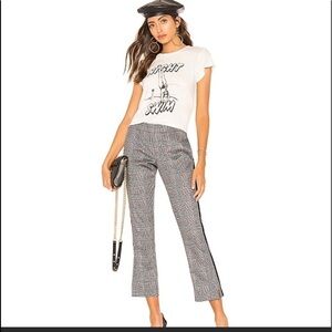 Pam & Gela Glen Plaid Track Pant